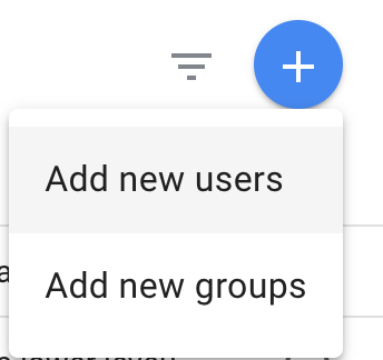 Google Analytics - Add new user